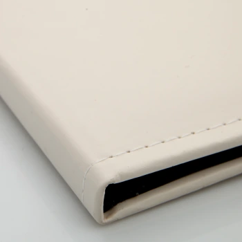 Album wklejany White mały z okienkiem (tradycyjny 20 czarnych stron)